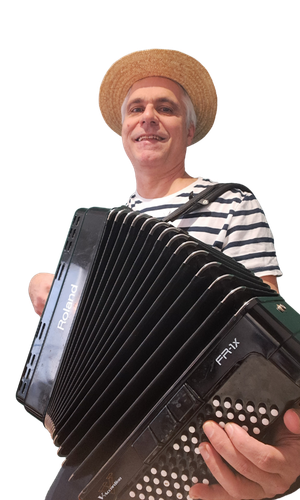 Gégé à l'accordéon